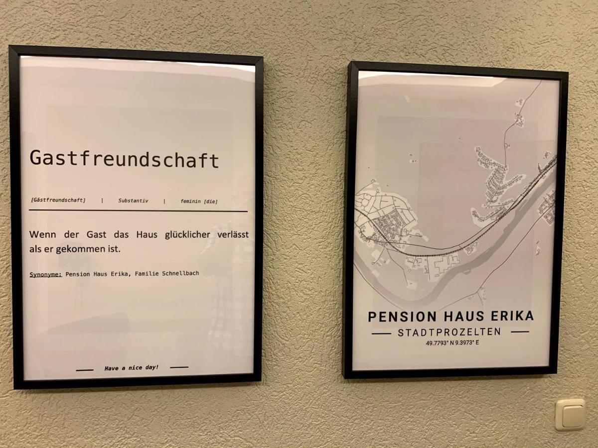 Pension Haus Erika Stadtprozelten Dış mekan fotoğraf